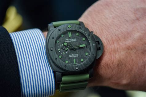 panerai carbotech durability|panerai submersible carbotech marina militare.